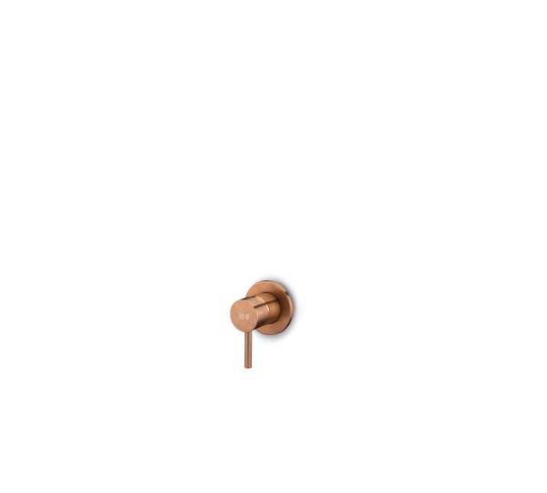 JEE-O Slimlime Unterputz- Brausearmatur, kleine Rosette, bronze, 800-2404