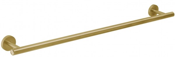 Herzbach Design iX Badetuchhalter 80cm Edelstahl Brass, 21.816500.1.41