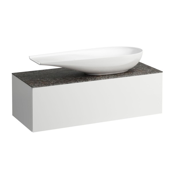 LAUFEN Waschtischunterschrank und Waschtischplatte ALESSI 500x1200x370
