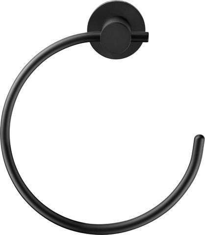 Duravit D-Code Handtuchring Schwarz Matt