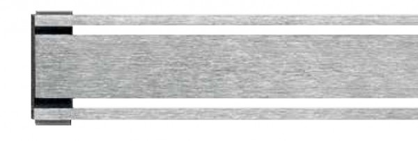 I-DRAIN Rostabdeckung Level 3, 100 cm, Edelstahl, ABS Kunstoff