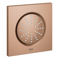 GROHE Seitenbrause GROHE Seitenbrause Rainshower F-Series 5'' 27251 mit EBK warm sunset gebürstet, 27251DL0