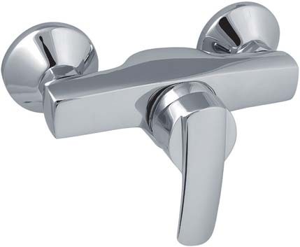 Kaja Platinum Brausearmatur-Einhebelmischer, ohne Garnitur chrom, 57610-C