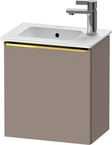 Duravit D-Neo Waschtischunterbau wandhängend Basalt Matt 410x274x440 mm - DE4259L34430000