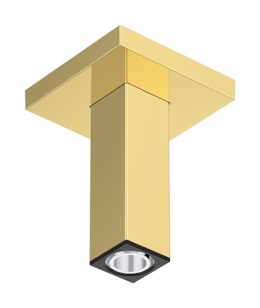 Hansgrohe Deckenanschluss E 100mm polished gold optic , 24338990