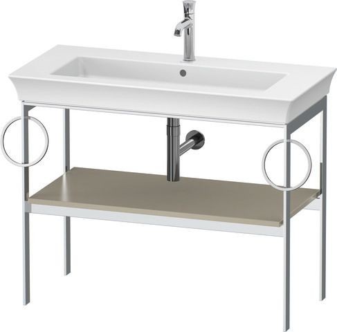 Duravit White Tulip Metallkonsole 984x450x760 mm - WT4547B6060