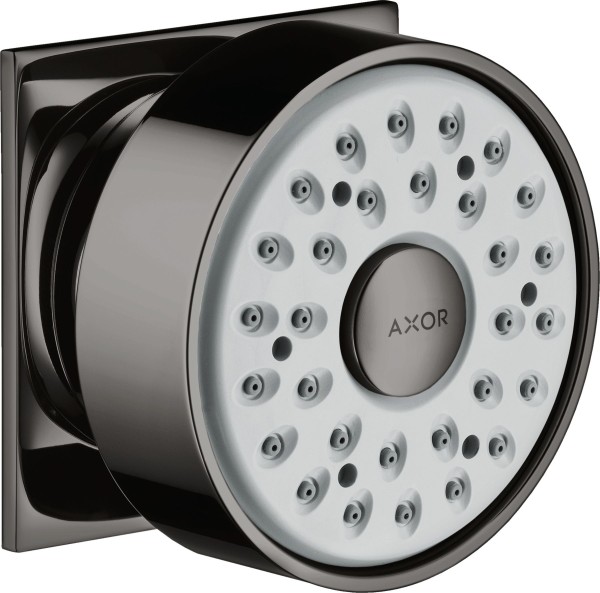 Hansgrohe Seitenbrause Axor eckig Polished Black Chrome