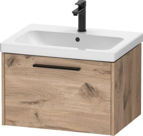 Duravit D-Code Waschtischunterschrank wandhängend Auszug 1,