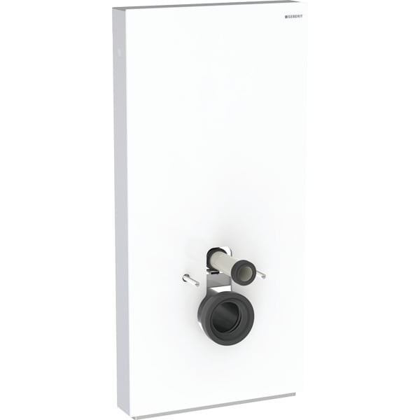 Geberit Monolith Sanitärmodul für Wand-WC 101 cm Glas weiß, 131022SI5