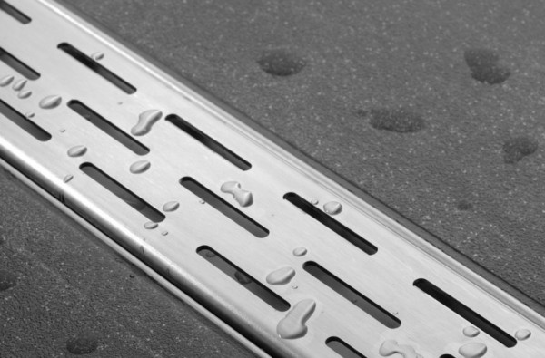 ESS Easy Drain Compact FF 60 cm, 50 mm Sperrwasserh., einteiliges Rost, EDCOMFF 600-50