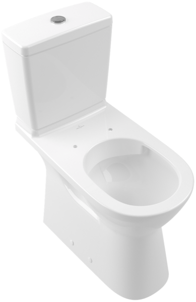 Villeroy & Boch Tiefspül-WC für Kombination O.novo Vita 360x680x460mm ov bodenst Abg. waagr. DF we A
