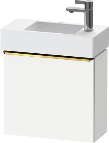 Duravit D-Neo Waschtischunterbau wandhängend Weiß Matt 484x222x440 mm - DE4219L34180000 DE4219L34180000