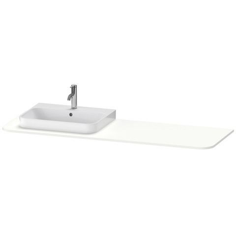 Duravit Happy D.2 Plus Konsole Weiß Supermatt 1600x550x16 mm - HP031HL8484