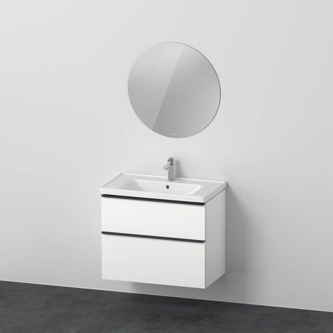 Duravit D-Neo Möbelwaschtisch mit Waschtischunterbau und Spiegel 800x480x2000 mm - DE011001818