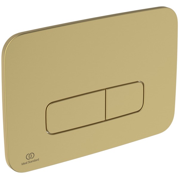 Ideal Standard Betätigungsplatte M3 Oleas mechanische Auslösung Brushed Gold, R0459A2