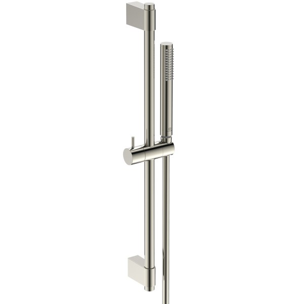 Ideal Standard Brausekombination Idealrain 600mm Stick-Handbrause Schlauch:1750mm Silver Storm, A76