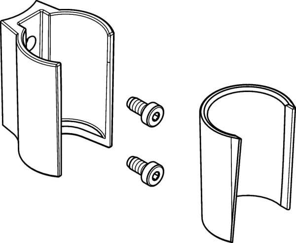 Hansgrohe Brausehalter Axor komplett chrom , 96295000