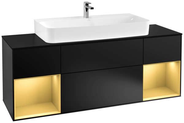 Villeroy & Boch Waschtischunterschrank Finion G21 1600x603x501mm Wandbel WT mit., G212HFPD
