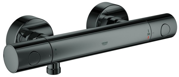 GROHE THM-Brausebatt. Grohtherm 1000 C 34065 Wandmontage hard graphite, 34065A02