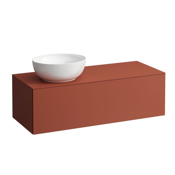 LAUFEN Waschtischunterschrank und Waschtischplatte ALESSI 500x1200x370