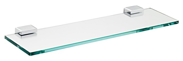 Emco system 2 Ablage, Kristallglas klar, 500mm, chrom, 351000150
