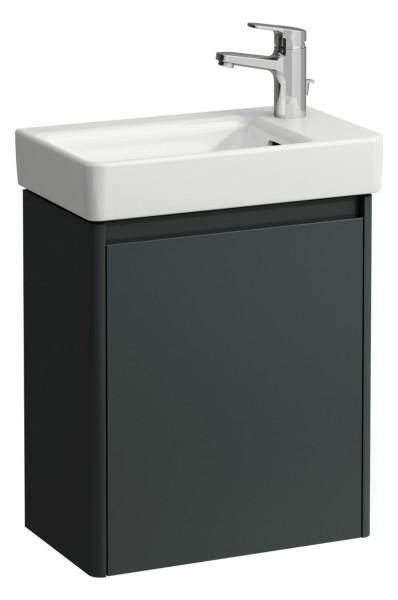 LAUFEN Waschtischunterschrank BASE 2.0 262x454x522 1 Tür m. Griffmulde f.WT H815954 verkehrsgrau, H4