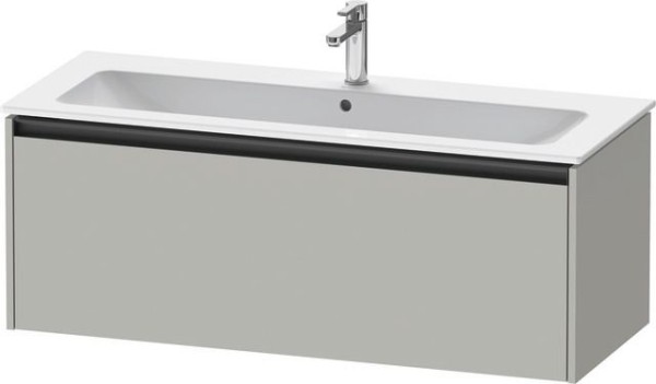 Duravit Ketho.2 Waschtischunterbau wandhängend Betongrau Matt 1210x480x440 mm - K25065007070000