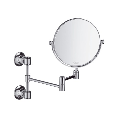 Hansgrohe Rasierspiegel Axor Montreux ausziehbar brushed nickel, 42090820