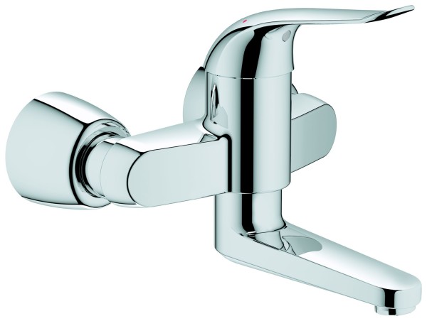 GROHE EH-WT-Batt. Euroeco Special 32771 Wandmontage absperrb. S-Anschlüsse chrom