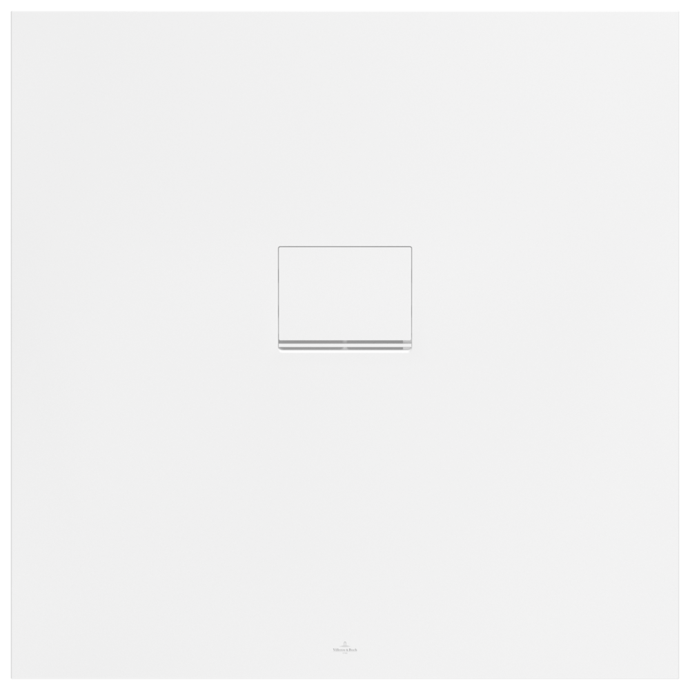 Villeroy & Boch Duschwanne Squaro Infinity (1010SQI1) 1000x1000x40mm Quaryl Stone White, UDQ1010SQI1 UDQ1010SQI1V-RW