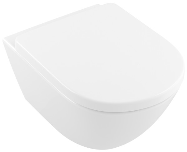 Villeroy & Boch Tiefspül-WC spülrandlos Comfort Subway 2.0 4609, DirectFlush weiss CeramicPlus