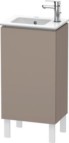 Duravit L-Cube Waschtischunterbau bodenstehend Basalt Matt 420x294x704 mm - LC6273L4343