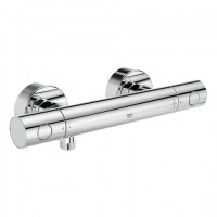 Grohe Grohe Thermostat-Brausebatterie Grohtherm 1000 C 34065 Wandmontage eigensicher chrom, 34065002