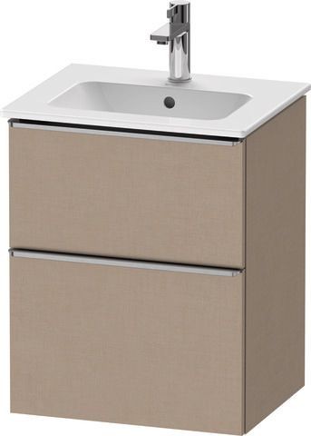 Duravit D-Neo Waschtischunterbau wandhängend Leinen Matt 510x402x625 mm - DE4360070750000