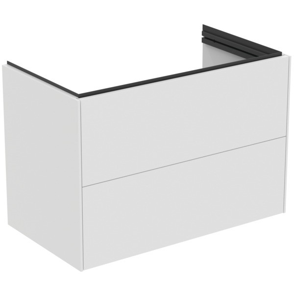 Ideal Standard Möbelwaschtischunterschrank Conca 800 mm 2 Auszüge Weiss matt, T5575Y1