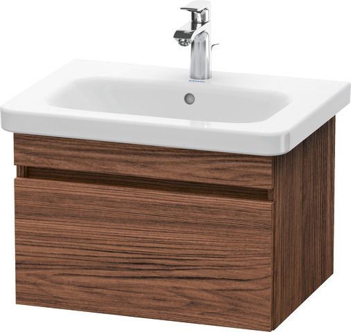 Duravit DuraStyle Waschtischunterbau wandhängend Nussbaum dunkel Matt 580x448x398 mm - DS638002121