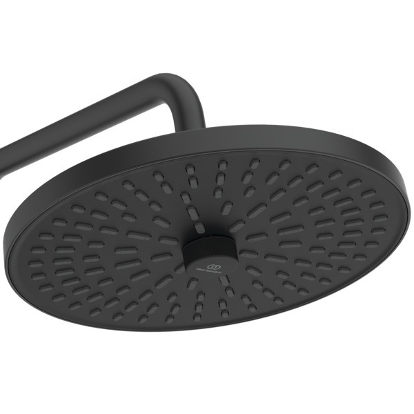 Ideal Standard Duschsystem Ceratherm T25+ mit Brausethermostat Silk Black, A7212XG