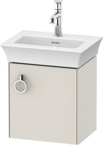 Duravit White Tulip Waschtischunterbau wandhängend Nordic Weiß Seidenmatt 384x298x410 mm - WT4250R39
