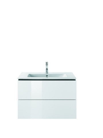 Duravit L-Cube Waschtischunterbau wandhängend Weiß Hochglanz 820x481x550 mm - LC624102222