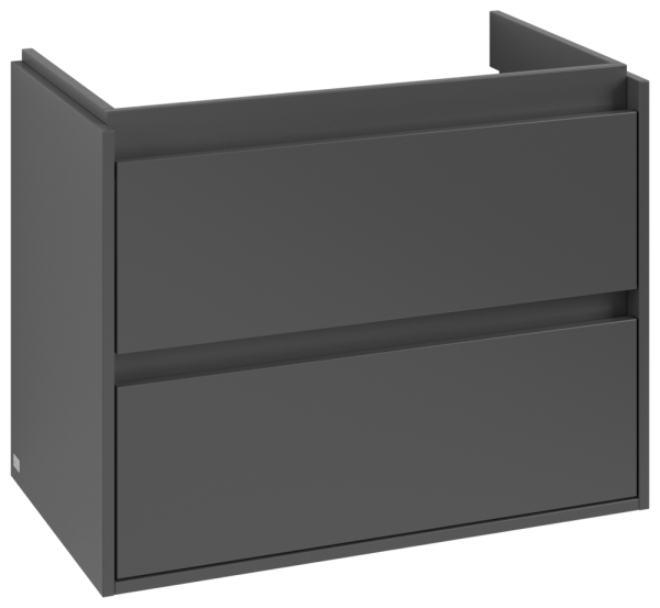 Villeroy & Boch Waschtischunterschrank Skyla C79600 772x596x 439mm 2 Ausz. Waschbecken mittig Grap