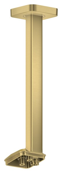 Hansgrohe AXOR ShowerSphere Deckenanschluss 300 mm für Kopfbrause 1jet, Brushed Brass, 39767950