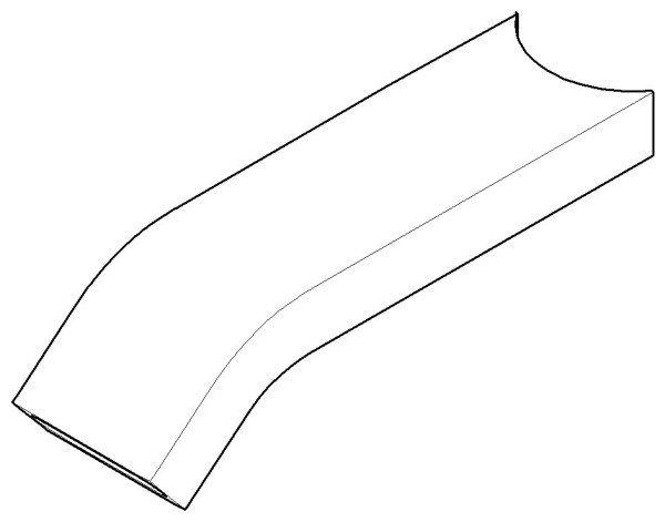 Dornbracht Auslauf Ersatzteile 092822239 121 x 34 x 38 mm Messing gebürstet (23kt Gold)