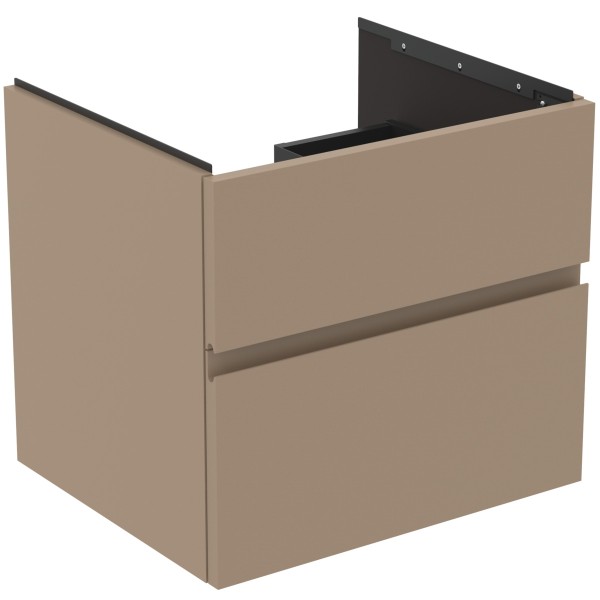Ideal Standard Möbelwaschtischunterschrank Finesse 600x505x550mm 2 Auszüge Greige matt, E3395UP