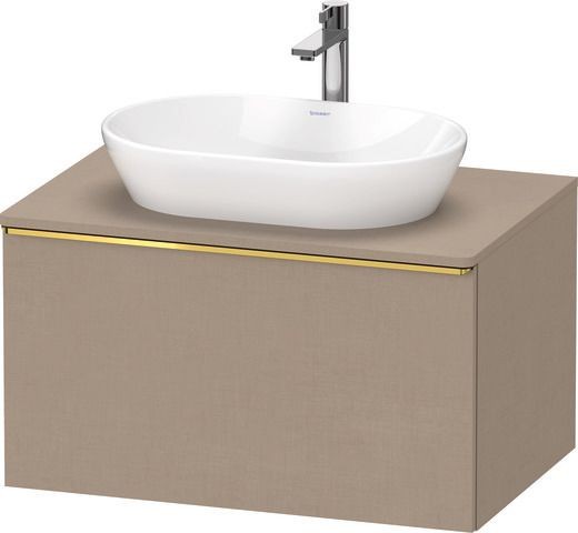 Duravit D-Neo Konsolenwaschtischunterbau wandhängend Leinen Matt 800x550x459 mm - DE4947034750000