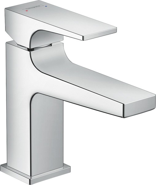 Hansgrohe Waschtischmischer 100 Metropol chrom kurzer Auslauf mit Push-Open Ablaufgarn., 32500000 ,