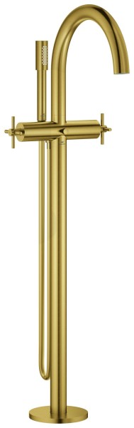 GROHE 2-Griff-Wannenarmatur Atrio 25272 FMS Bodenmont. Kreuz-Gr. cool sunrise gb, 25272GN0