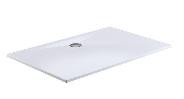 HSK Acryl Duschwannen, plan 80 × 120 cm, 04 weiß, 5325125-04