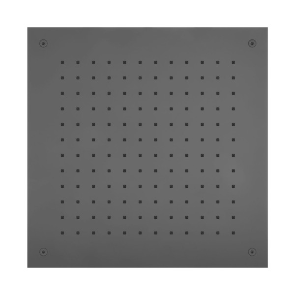 Herzbach DEEP GREY Deckeneinbau-Regenbrause, 23.638000.2.06