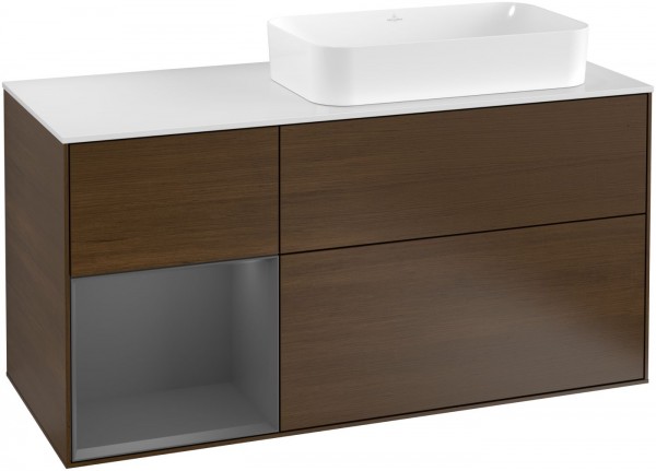 Villeroy & Boch Waschtischunterschrank Finion F27 1200x603x501mm WT rechts, F271GKGN