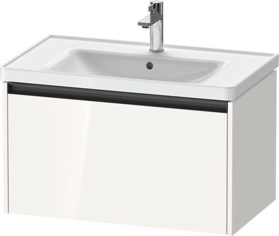 Duravit Ketho.2 Waschtischunterbau wandhängend Weiß Hochglanz 784x455x440 mm - K25083022220000